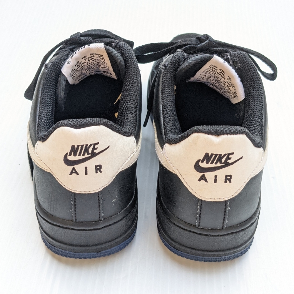 NIKE Air Force 1 youth sneakers black/white - Picture 5 of 9
